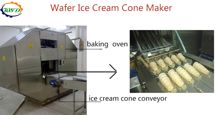 High Quality Ice Cream Cone Making Machine/Ice Cream Cone Forming Machine