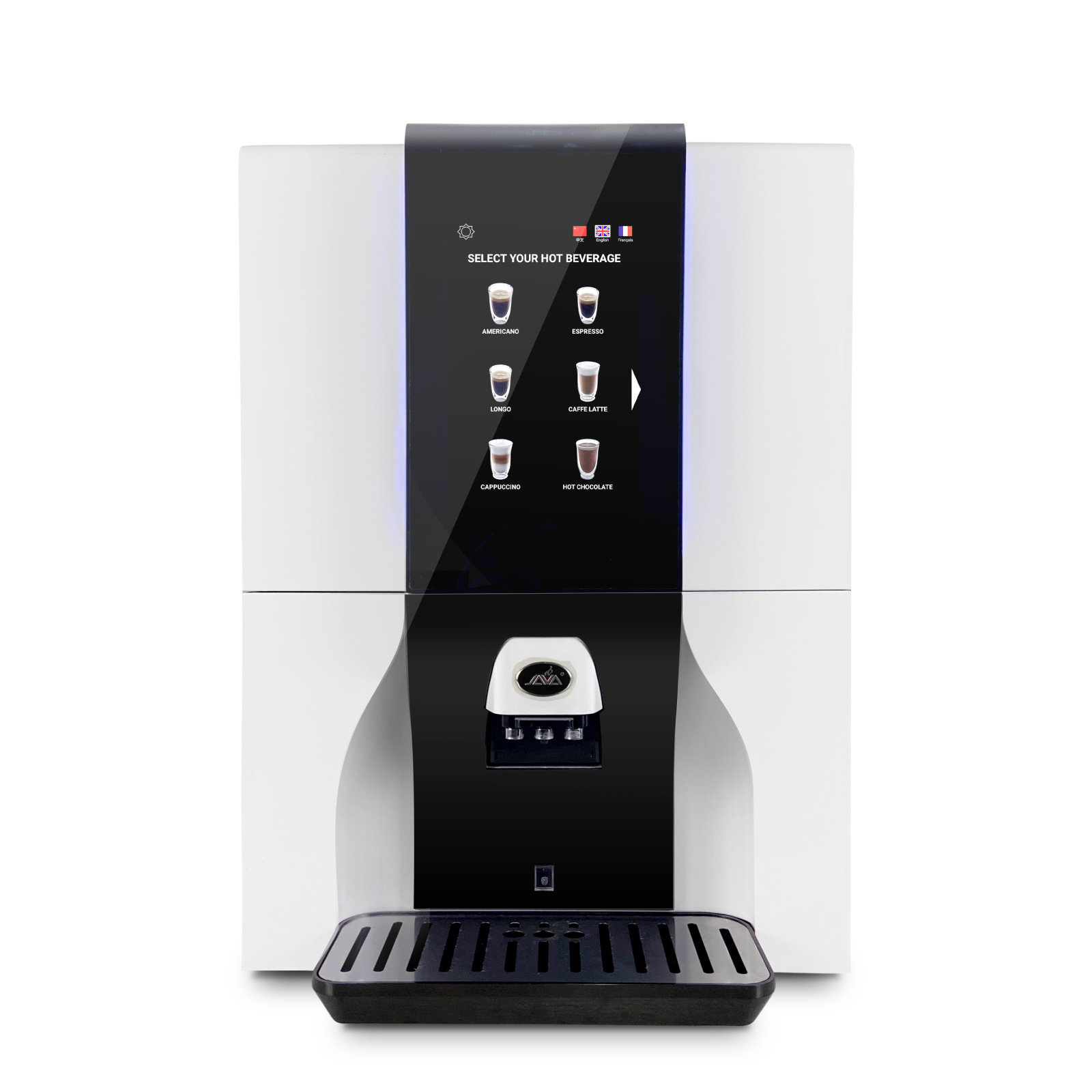 Multi Optional Coffee Tea Vending Vendo Machine Coin operated bean to cup coffee machine