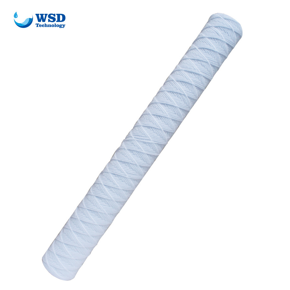 20 inch cotton wound string PP yarn 1 micron sediment Reverse Osmosisi water filter cartridge