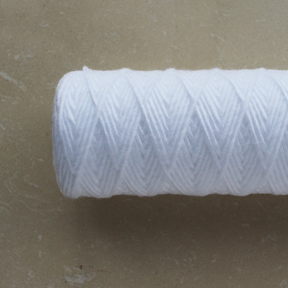 20 inch cotton wound string PP yarn 1 micron sediment Reverse Osmosisi water filter cartridge