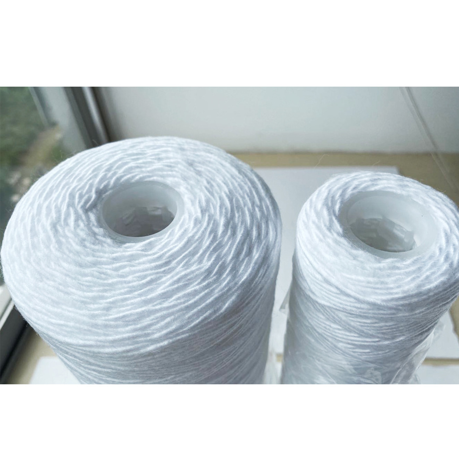 20 inch cotton wound string PP yarn 1 micron sediment Reverse Osmosisi water filter cartridge