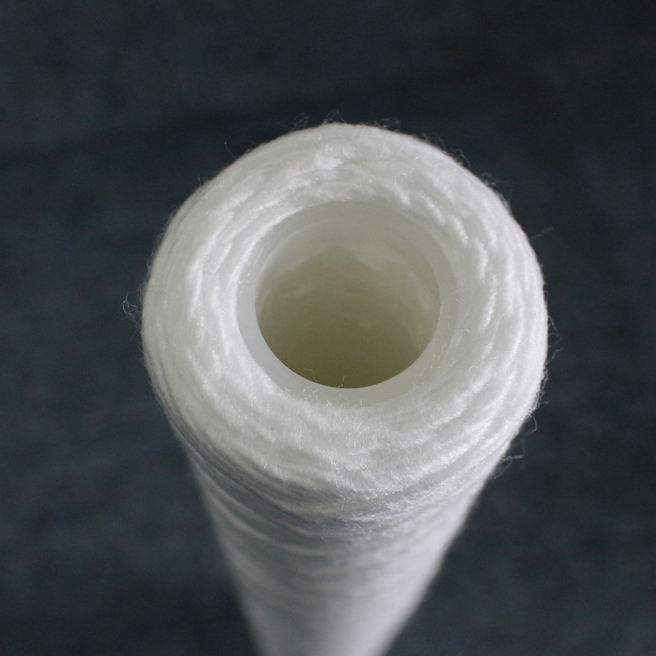 20 inch cotton wound string PP yarn 1 micron sediment Reverse Osmosisi water filter cartridge