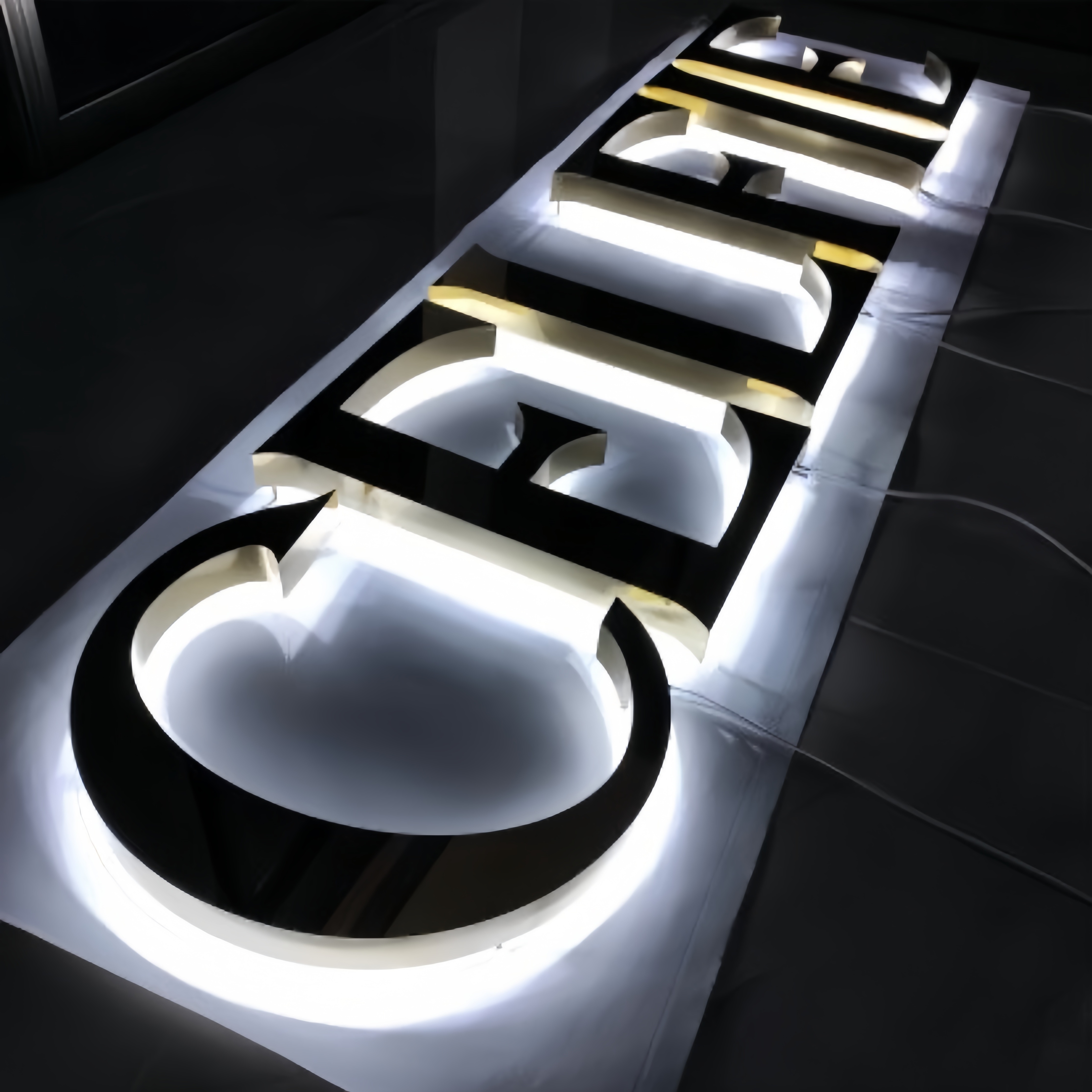 3D backlit sign led signage custom outdoor led letter signage signboard logo led for signage outdoor