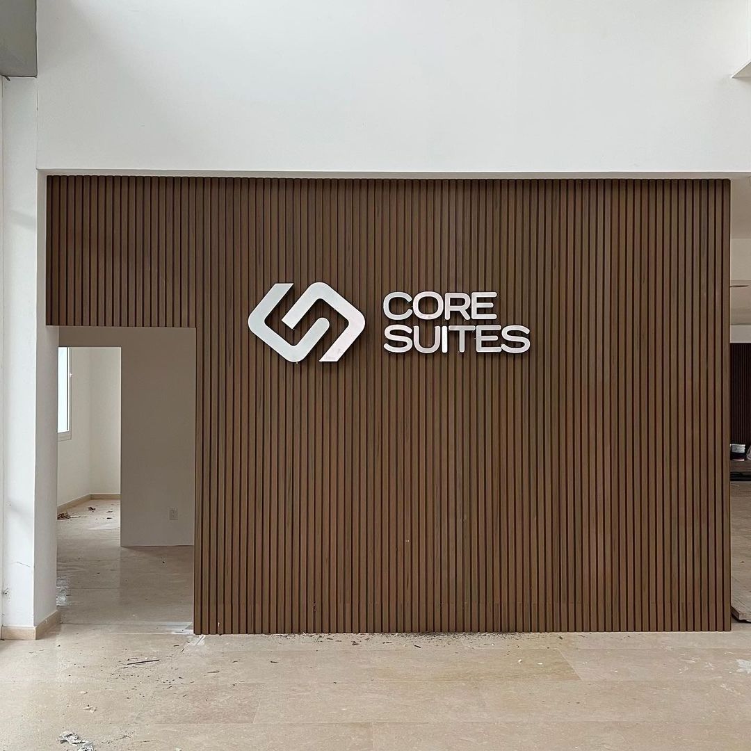 Aluminium office signs business name signs for office doors wall mounted office sign Indoor