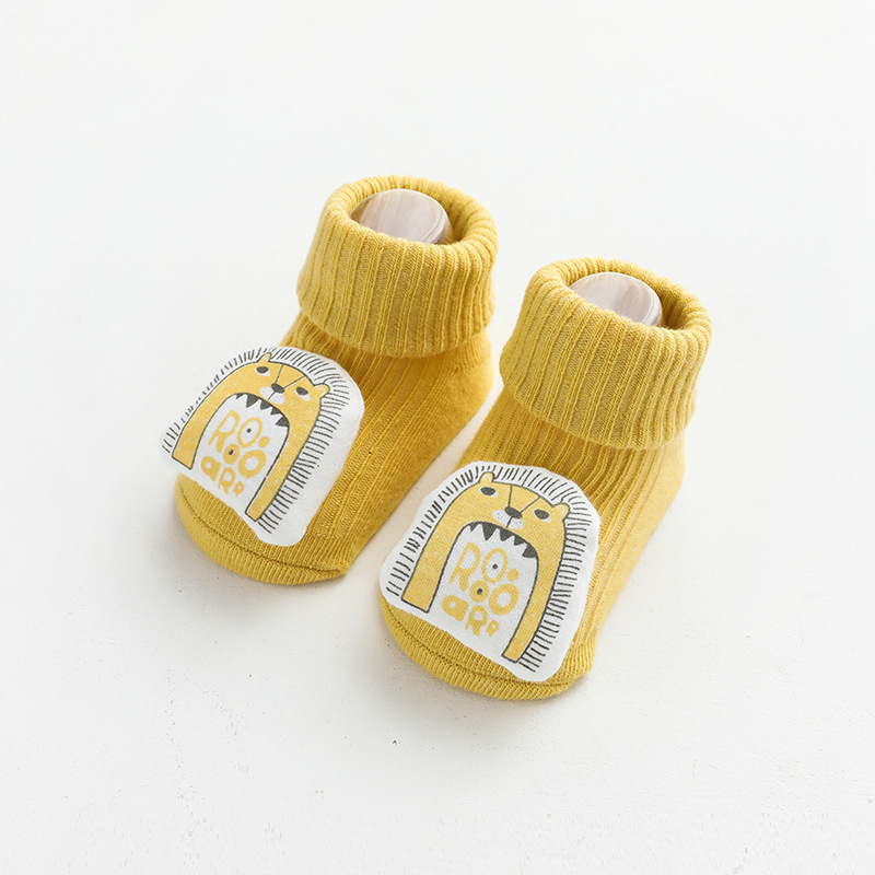 Newborn Three-dimensional Doll Baby Socks Dispensing Non-slip Baby Children's Floor Socks