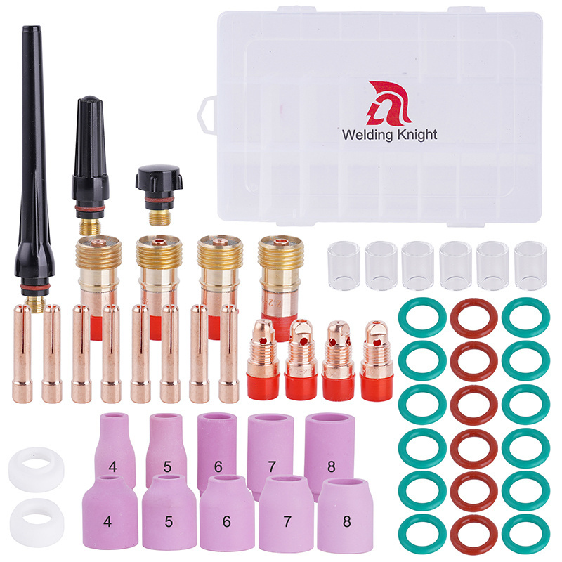 Wanshida Welding SR17/18/26 tig welding torch kit for sale tig accessories spare parts Wp17/18/26 Argon Welding Torch