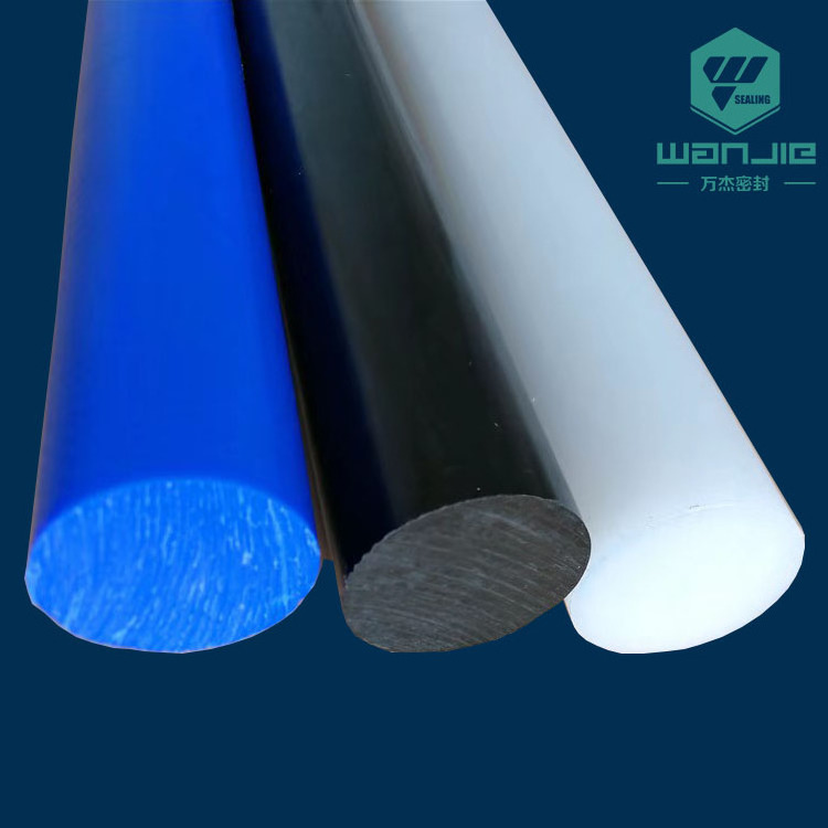 Polyamide Nylon Round Bar Natural PP Poly rod Blue hollow nylon rod PTFE DELRIN ROD