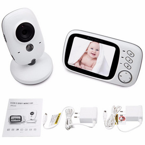 2.4g wireless VB603 Video Baby Monitor de bebe Wireless 3.2'' LCD Babysitter 2 Way Talk Night Vision battery baby monitor VB603