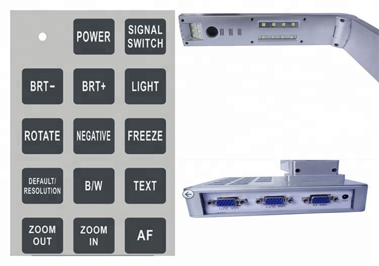 China Wholesale Audio Visual teaching Equipment Digital Lectern Podium Document Camera Visualizer for Mac Windows OS