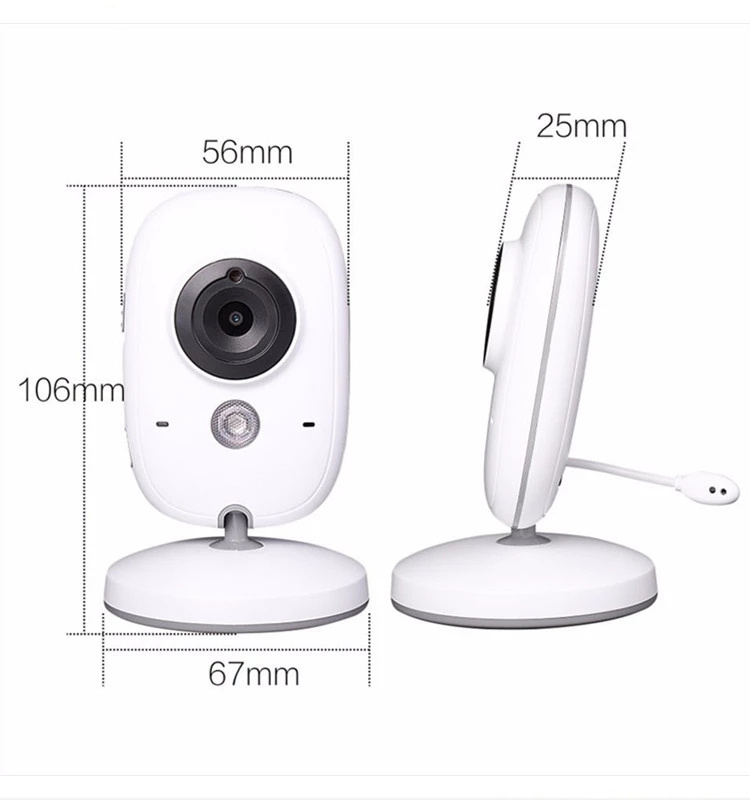 2.4g wireless VB603 Video Baby Monitor de bebe Wireless 3.2'' LCD Babysitter 2 Way Talk Night Vision battery baby monitor VB603