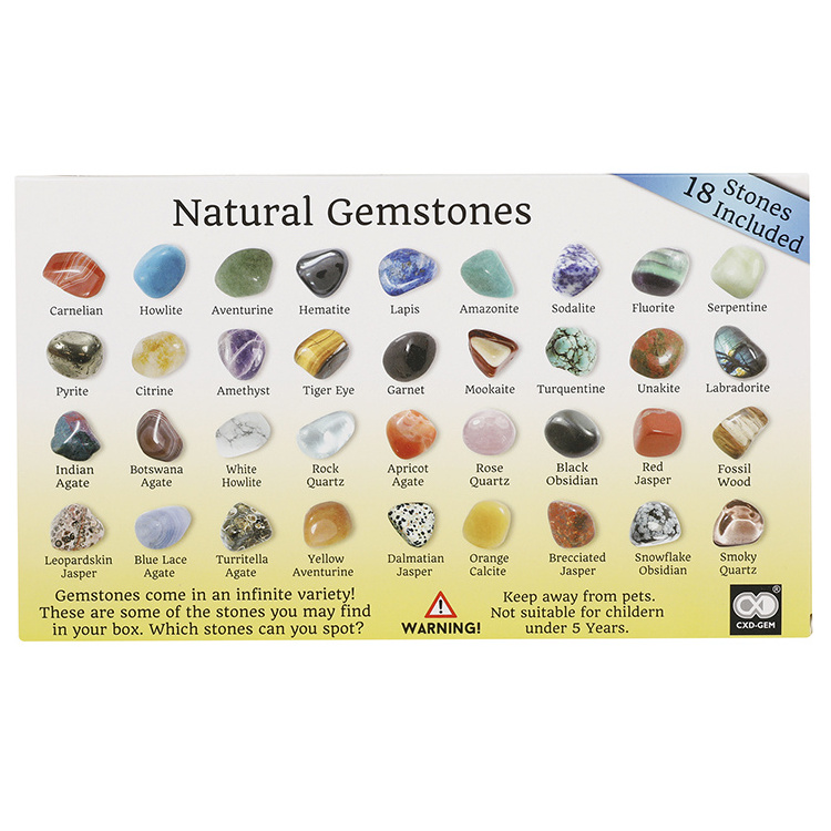 Box Packing Natural Gemstone Beads Wholesale Raw Gemstones aaa Quality Loose Chips