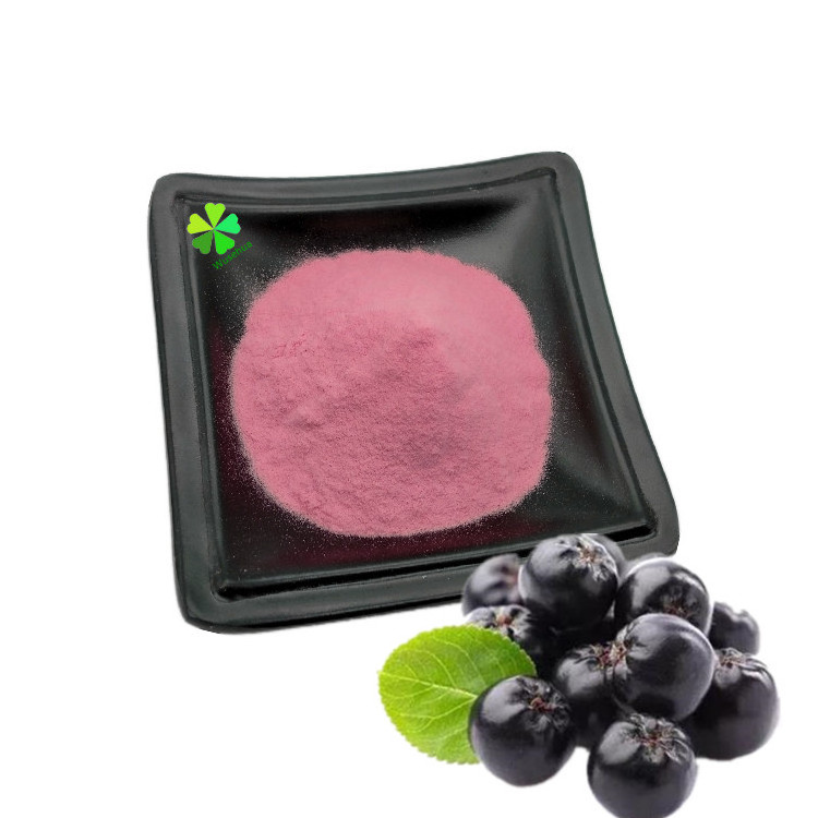 100% pure black aronia melanocarpa fruit powder