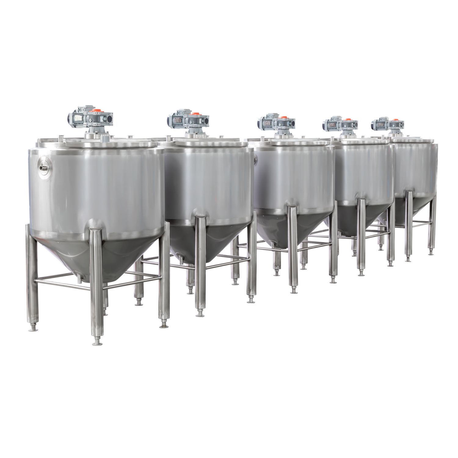 Food Grade High Quality Jacket Heating Mixing Stainless Steel Tanks For Juice Milk