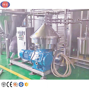 Factory direct sales! Disc centrifuge separator 500 to 5000LPH electric milk cream centrifugal separator