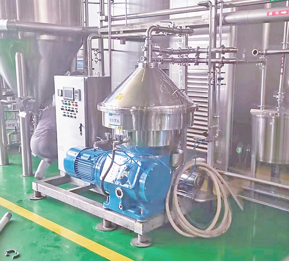 Factory Directly Supply Disc Stack Centrifuge Separator Milk Cream Separator 300