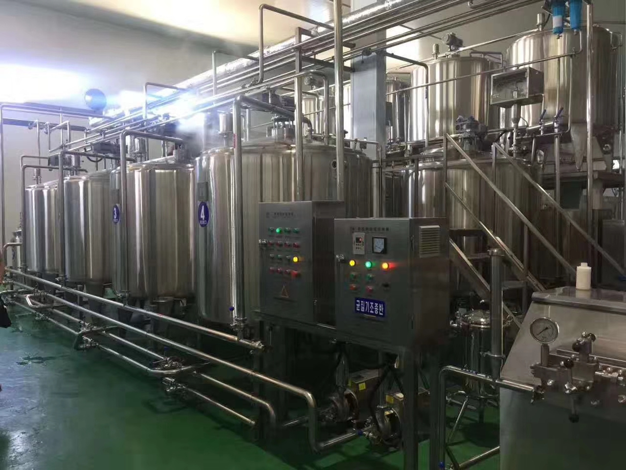 Greek Yogurt Making Machine Fresh Yogurt Equipment Yogurt Production Line