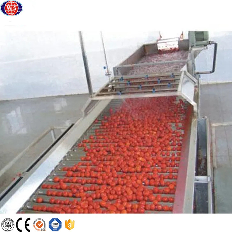 Custom Made Tomato Puree Making Machine Commercial Tomato Sauce Making Machine