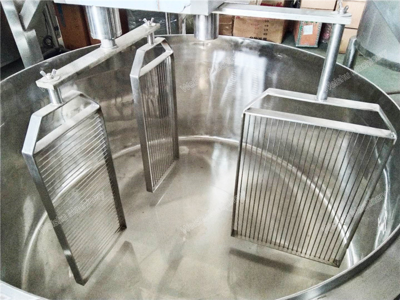 Qualified Cheese Vat for Batch Fita Cheese Production Line