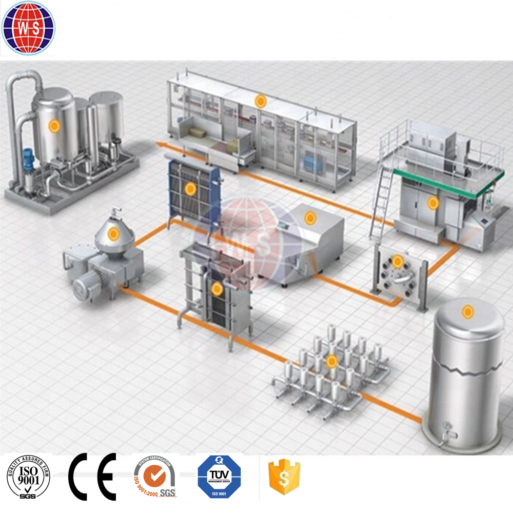 Yogurt Production Line Mini Dairy Processing Plant Equipment Yogurt Processing Machine