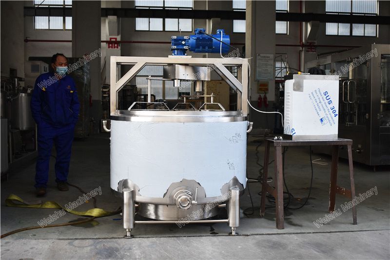 Sus304 Cheese Vat Machine Stainless Steel Cheese Making Machine