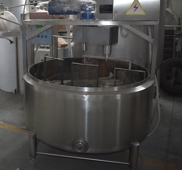 Electric Cheese Vat Machine Cheddar Cheese Making Machine Round Cheese Vat