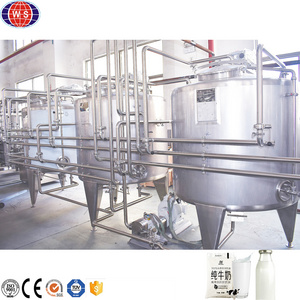 Pasteurized Milk Processing Machinery 300l Goat Milk Processing Plant Small Scale Milk Processing Machine Equipment