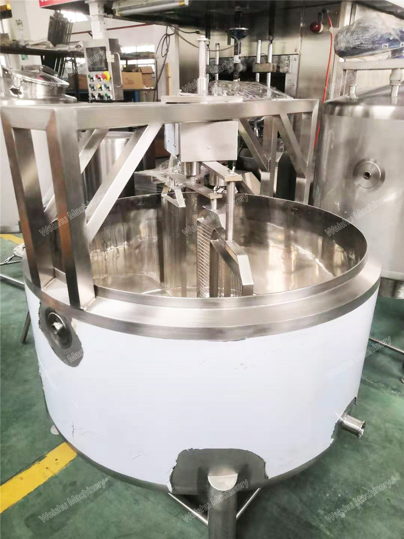 Qualified Cheese Vat for Batch Fita Cheese Production Line