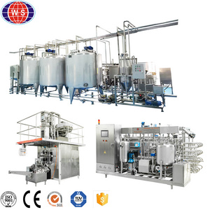 Milk Production Machine Uht Milk Processing Plant Dairy Production Lines