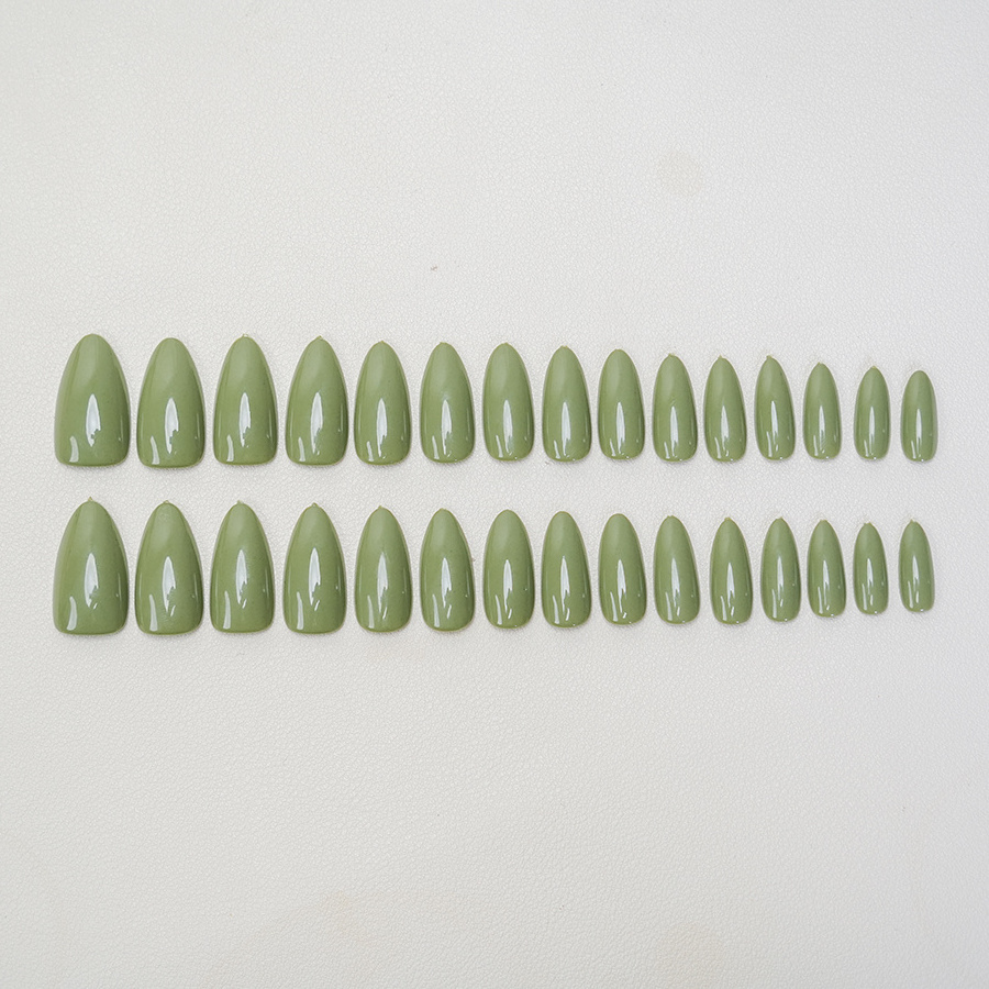 Factory Direct Supply  Almond Lady Nail Design  Professional Supplier of False Nails