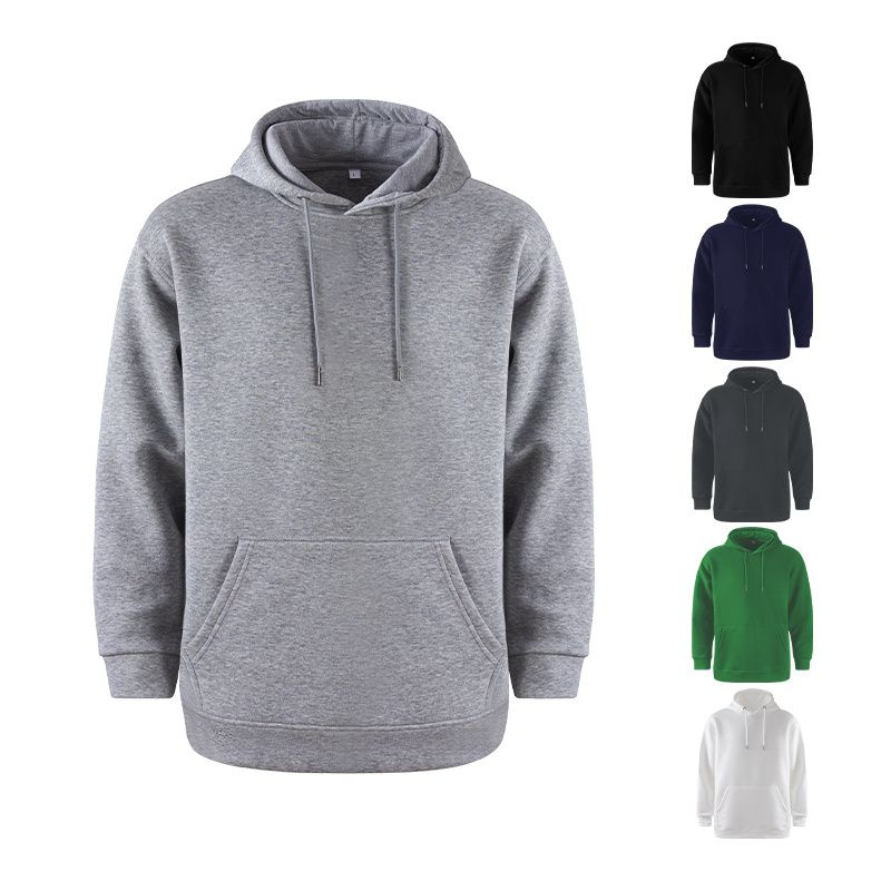 Wholesale Quality Men's Hoodies Pullover Oversized Hoodie Black Jumper Sweatshirt