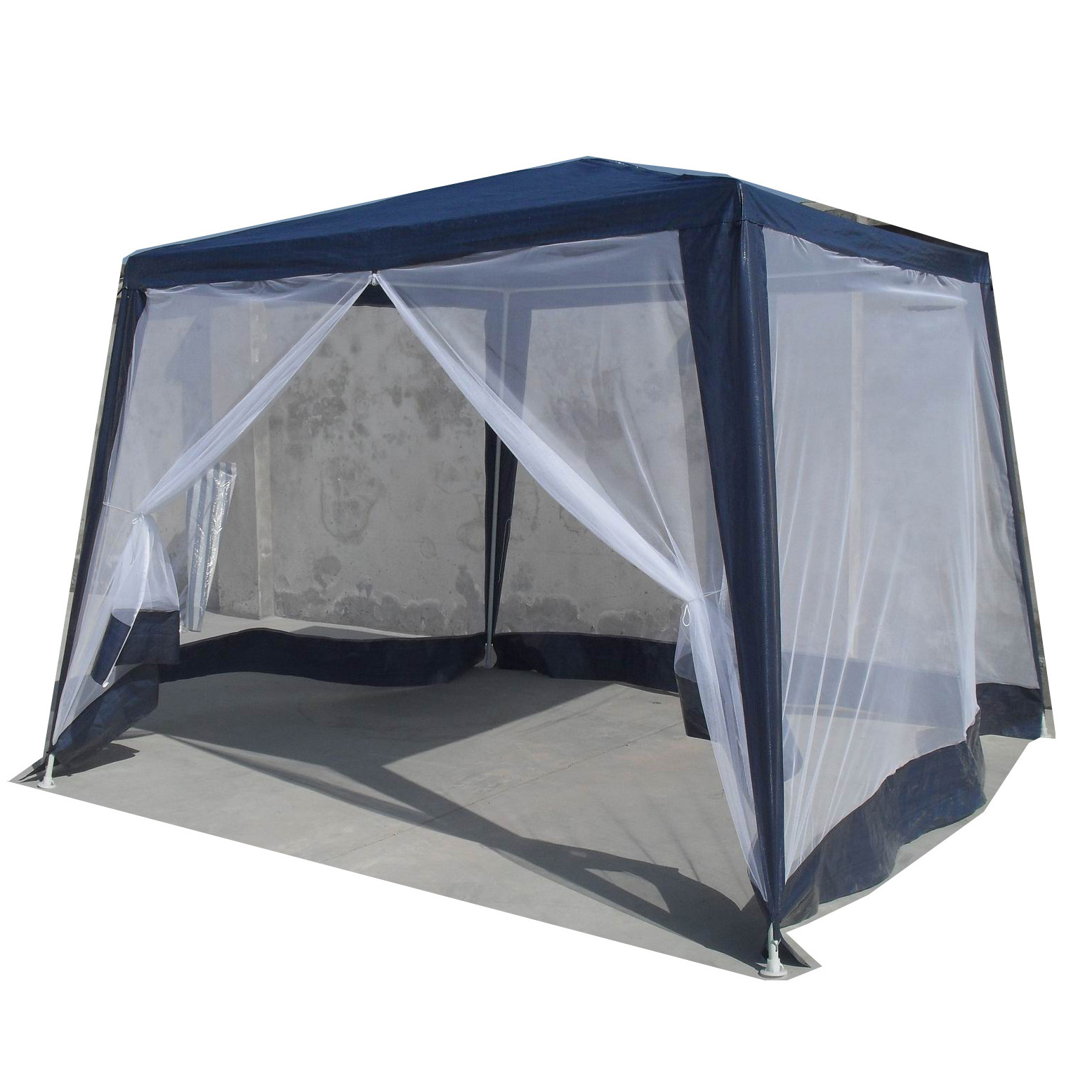 PE screen house outdoor cheap gazebo 2.4x2.4m /3x3m