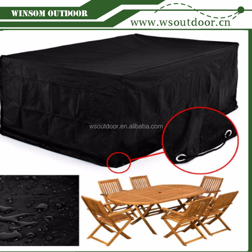 waterproof and dustproof garden furniture cover for table and chair