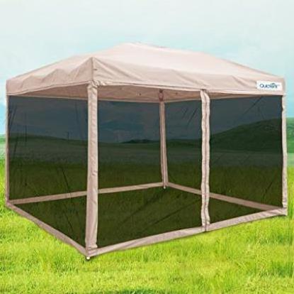 Pop up Canopy Gazebo Mesh Side Wall Screen House With Carry BAG