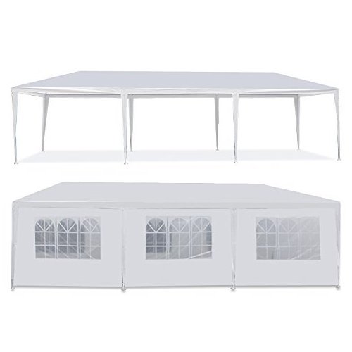 10'x30' Outdoor Canopy Tent Portable Gazebo Canopy Tent for Party Wedding with Removable Sidewalls