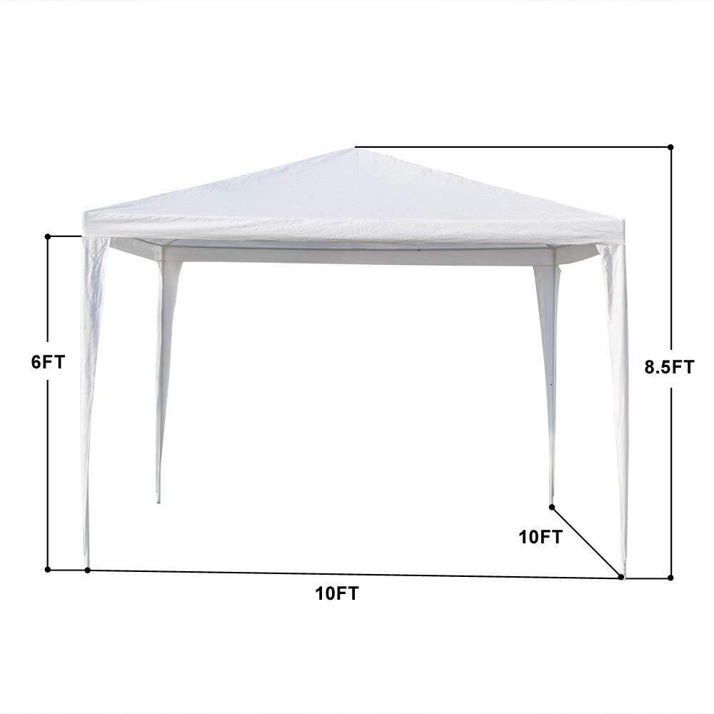 Light weight 3 x 3m Portable PE Canopy Tent Patio Gazebo