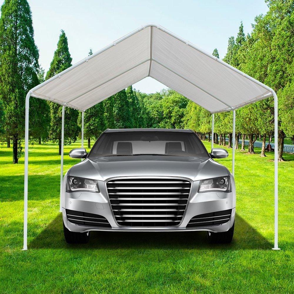 Durable Instant Carport Shelter Portable Garage 10 x 20 Ft