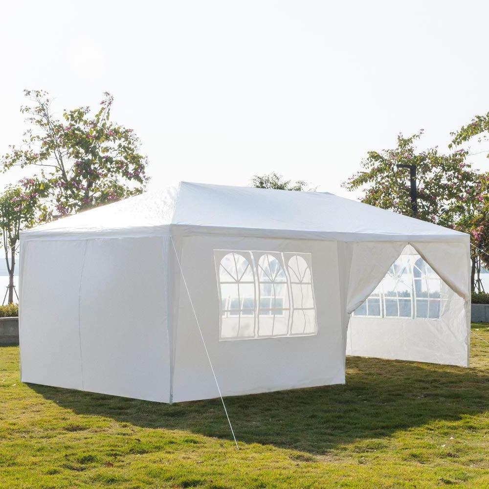 Outdoor 3 x 6 m Wedding Party Tent Canopy with removable Sidewalls