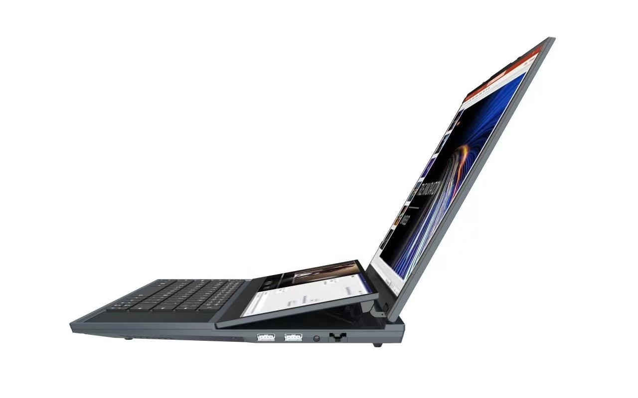 Ultra low priced 16 inch dual screen factory wholesale ultra thin portable business laptops