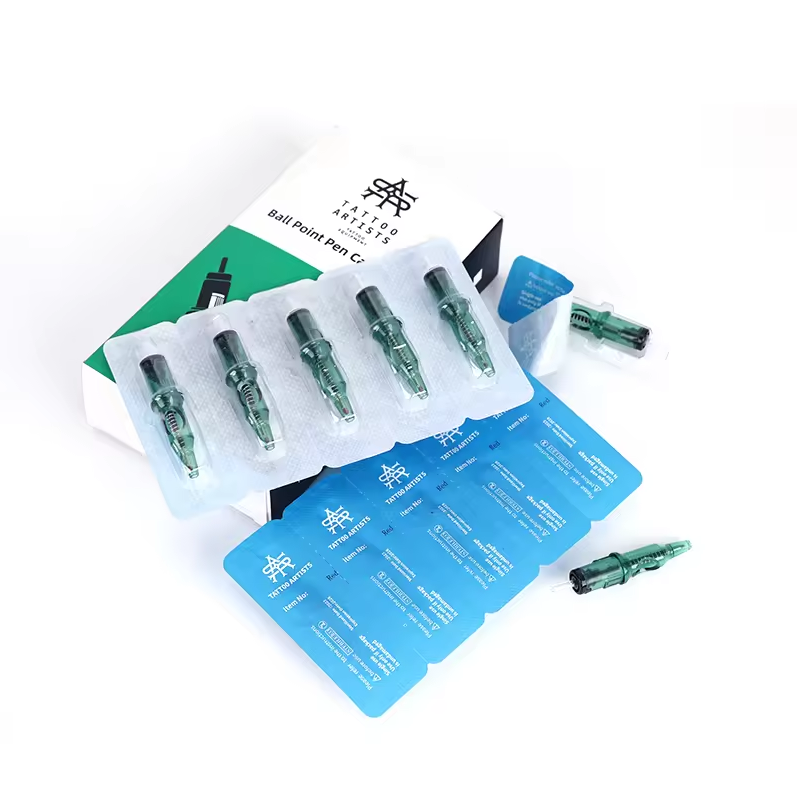 High Quality Ball Point easy control disposable Beginner Practice Ink Drawing tattoo needle cartridge