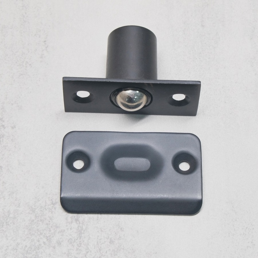 Hot Selling Closet Door Ball Spring Catch Replacement Drive in Ball Catch Adjustable Door Hardware Ball Latch with Strike Plate