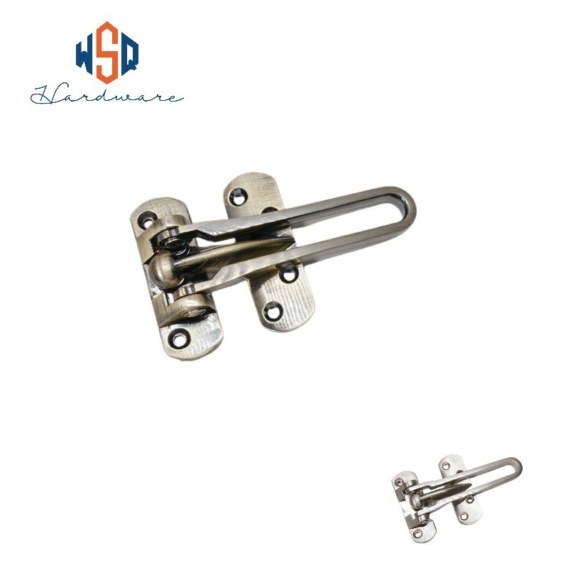 High Quantity Safety Lock Anti-Theft Tool Door Lock Buckle door Chain Hotel Safety  Door Bolt