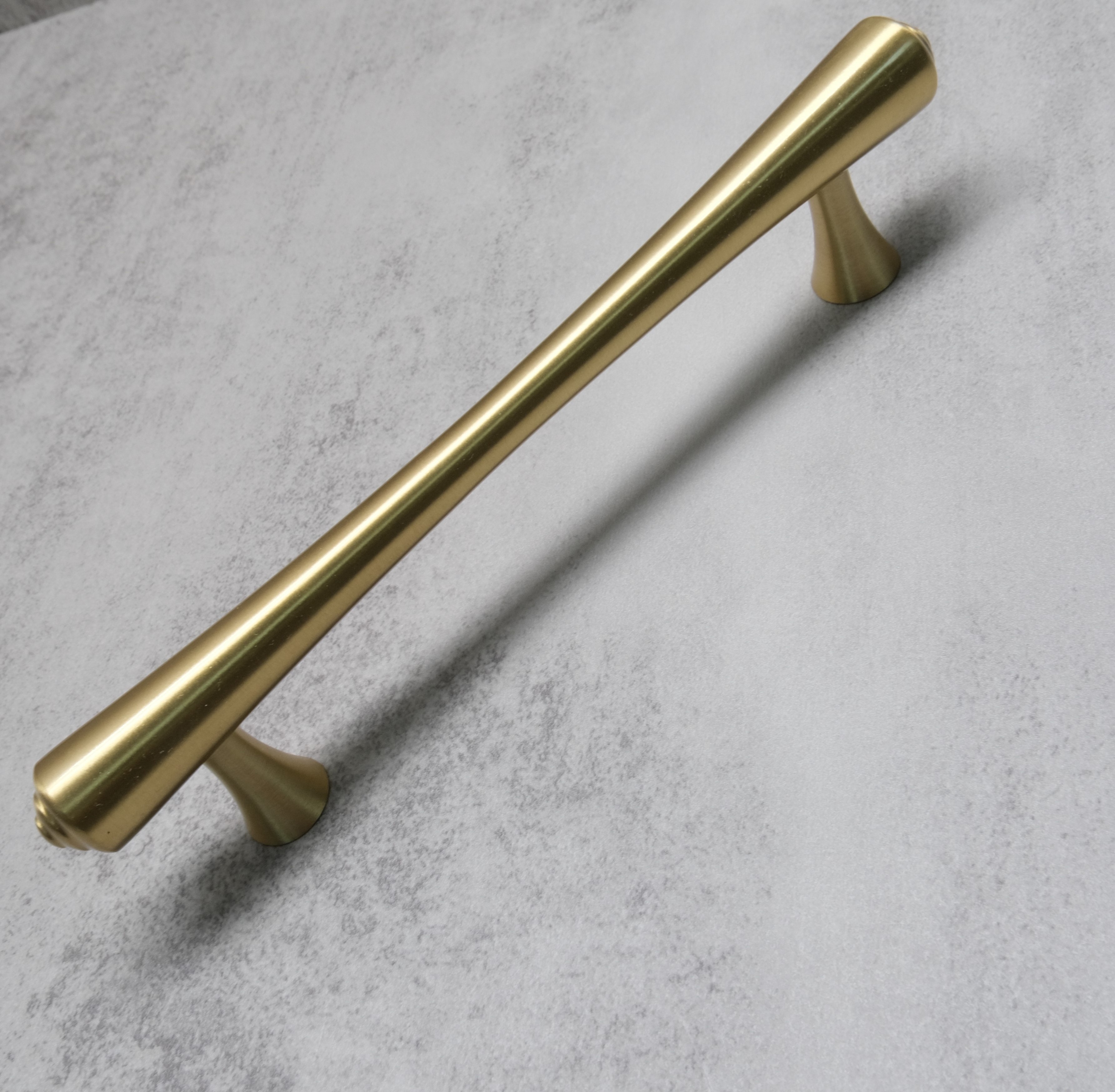 Polished brass cabinet handle furniture kitchen metal brushed pulls solid hardware dresser pull factory wholesale