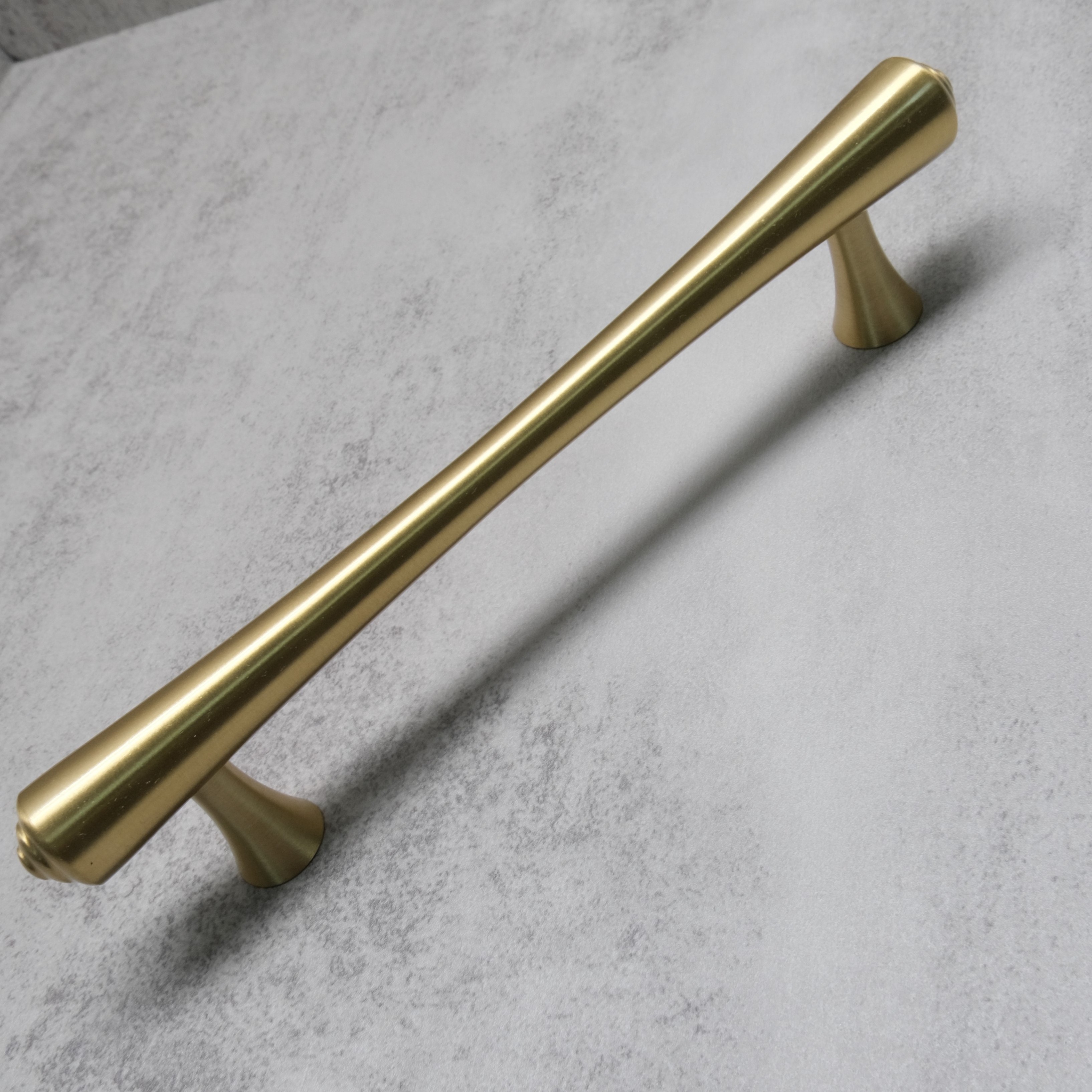 Polished brass cabinet handle furniture kitchen metal brushed pulls solid hardware dresser pull factory wholesale