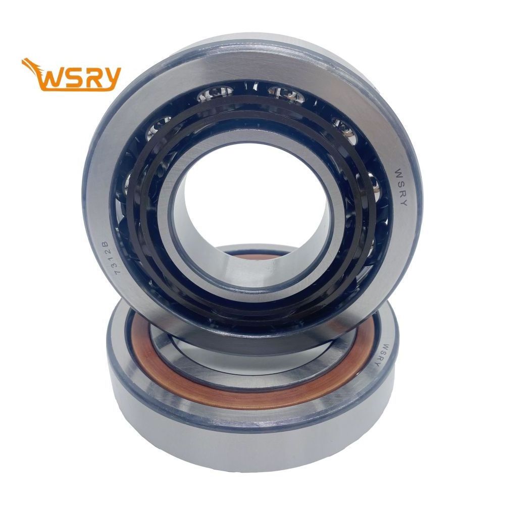 WSRY High precision Single row Copper cage Angular contact ball bearing 7207B 7307B 7208B 7308B 7210B 7310B ball bearing