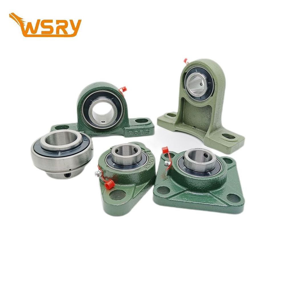 WSRY Adjustable Heavy duty Pillow Block Bearings UCP205-16 UCP207 UCP208 UCP211 UCP212 Ball Bearings with Chrome steel GCR15