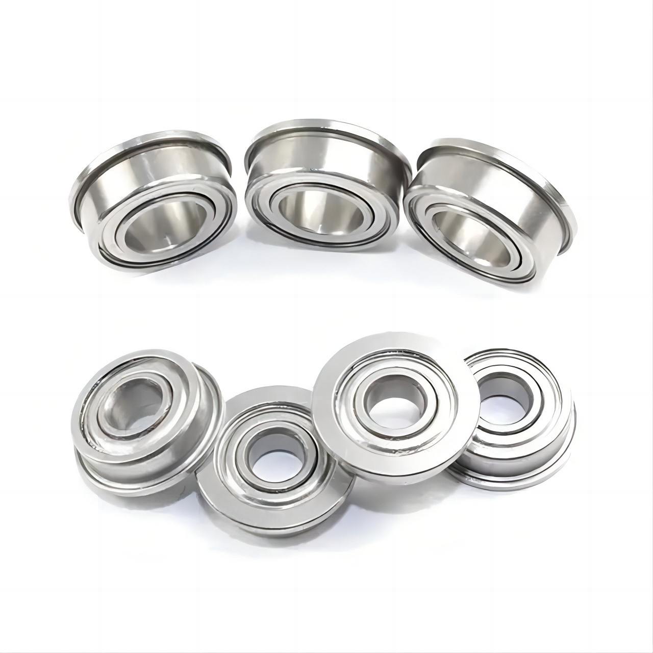 WSRY bearing manufacturer Chrome steel Flange bearing F695zz F696zz F697zz flanged ball bearings with stainless steel