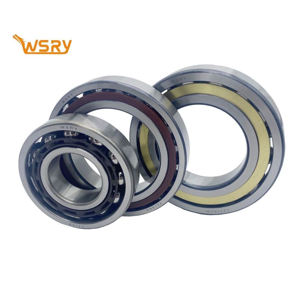 WSRY High precision Single row Copper cage Angular contact ball bearing 7207B 7307B 7208B 7308B 7210B 7310B ball bearing