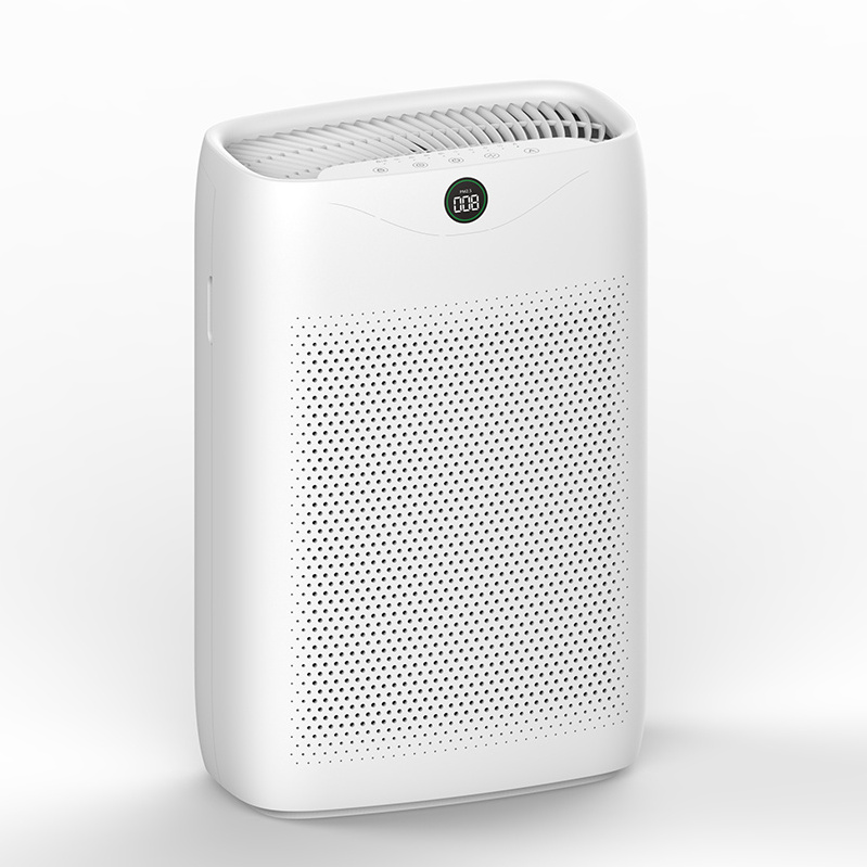 Smart APP Remote Household Home Touch Purificateur d air Cleaner H13 True HEPA Filter Air Purifier with Air Detection