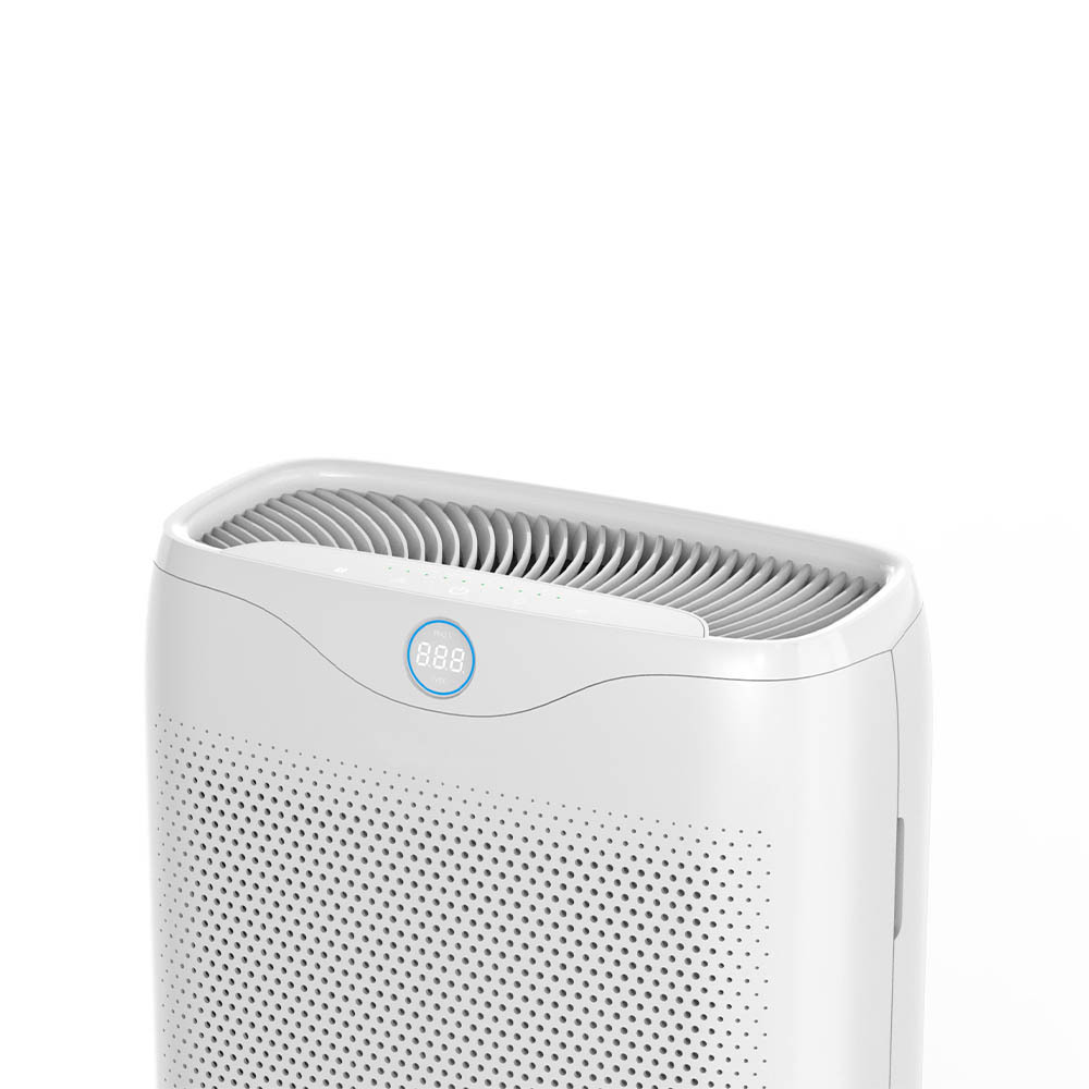 New Design OFA-200H Home Office Room Pm2.5 Nano Silver HEPA Activated Charcoal Smart Air Purifier