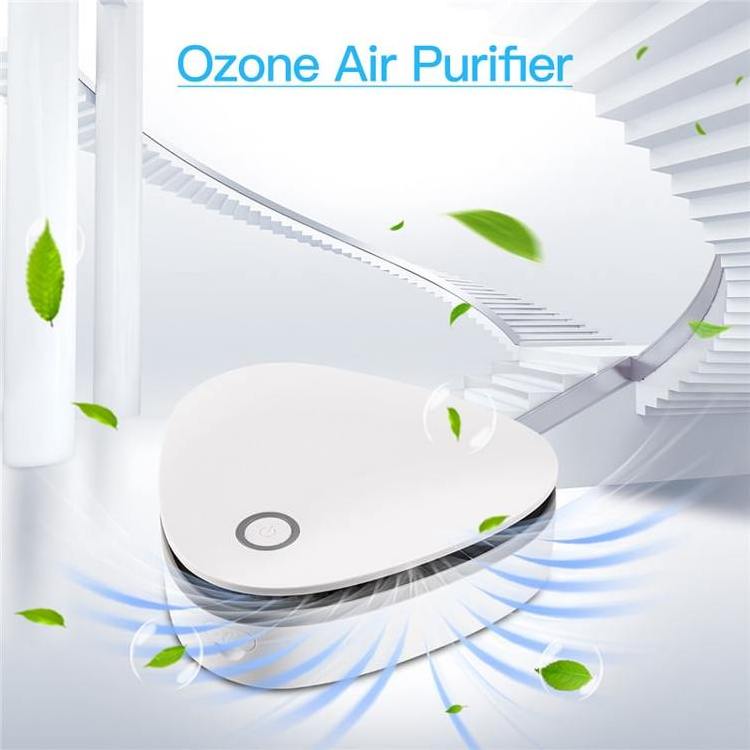 Home Portable USB MIni Ozongenerator 20mg/h O3 Air Treatment Sterilization Disinfection Deodorizing Ozone Generator for Car